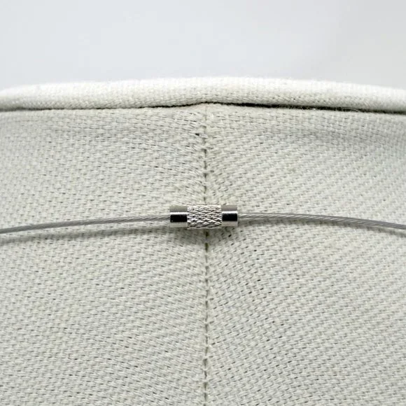 Choker with Freshwater Pearl and Aqua Chalcedony stone. Menorah pendant. - Picture 3 of 3